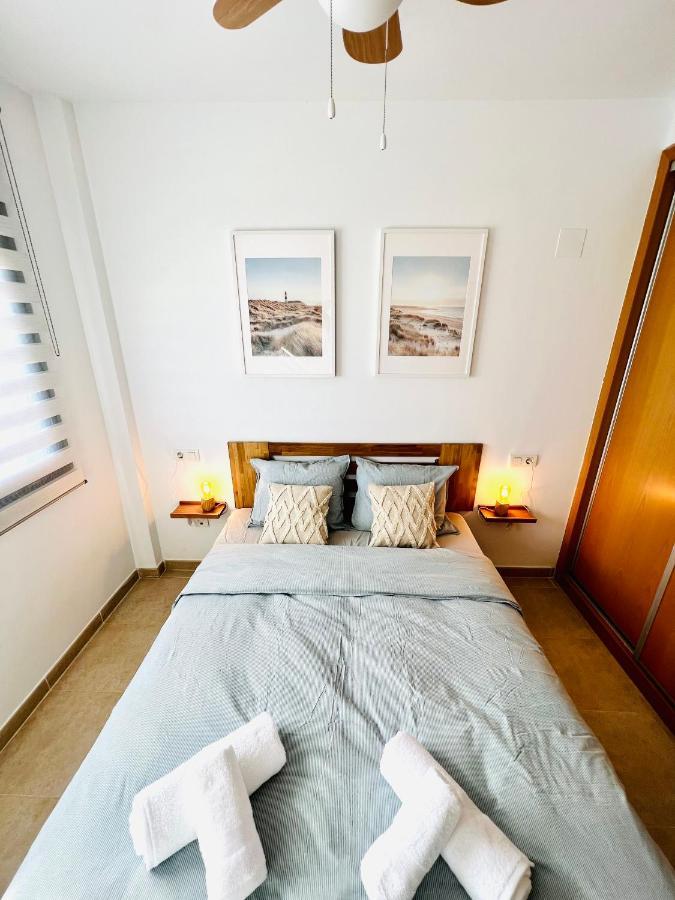 Apartamento Con Piscina Y Jardin Fantastico Cala Sirenas - Nuevo Miami Playa Kültér fotó