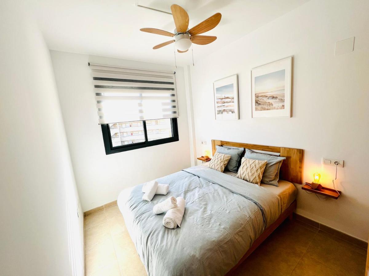 Apartamento Con Piscina Y Jardin Fantastico Cala Sirenas - Nuevo Miami Playa Kültér fotó