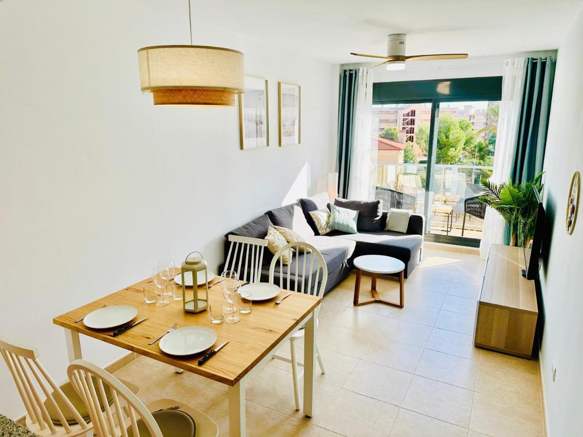 Apartamento Con Piscina Y Jardin Fantastico Cala Sirenas - Nuevo Miami Playa Kültér fotó