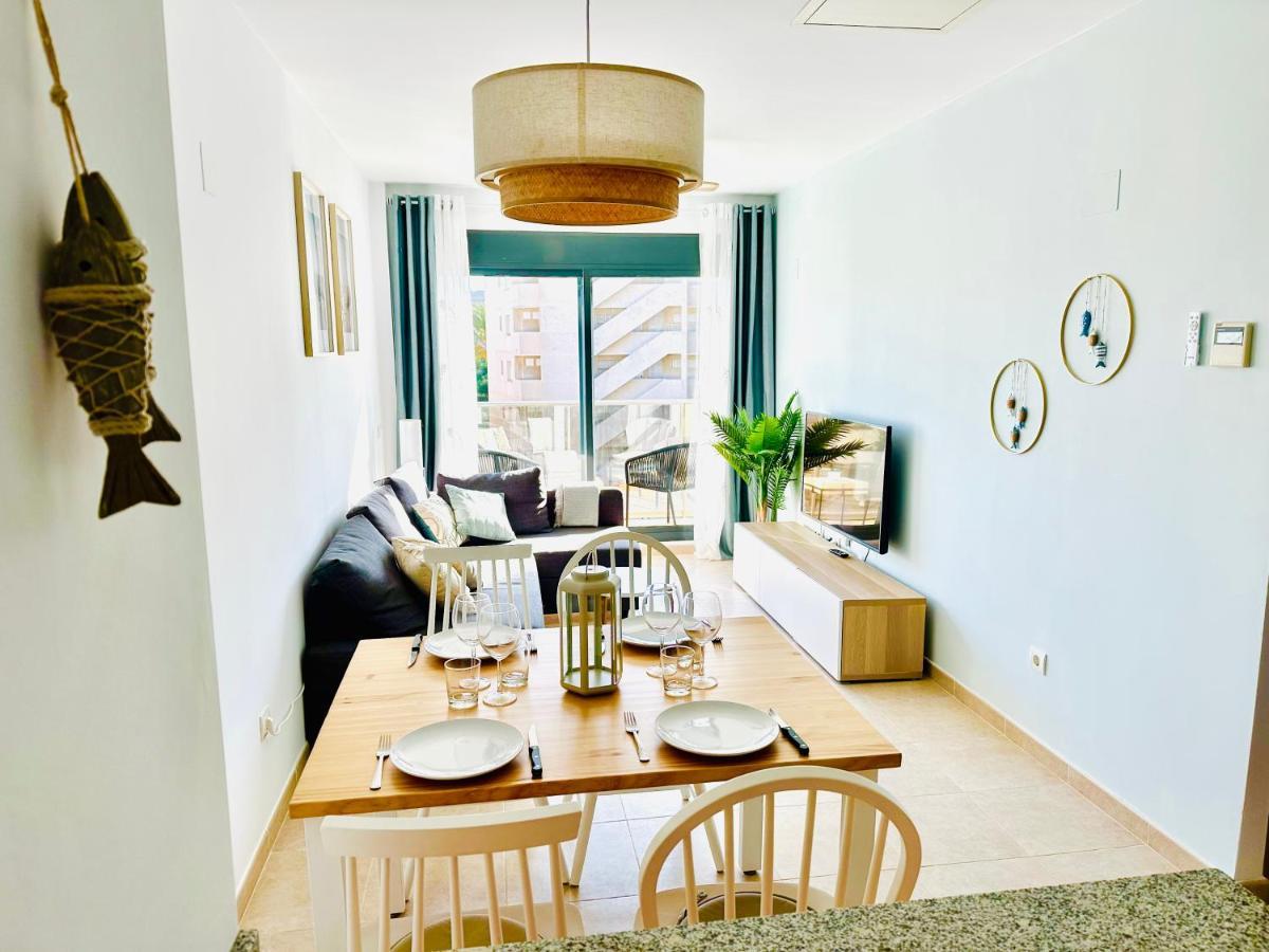Apartamento Con Piscina Y Jardin Fantastico Cala Sirenas - Nuevo Miami Playa Kültér fotó